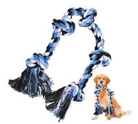 Generisch Dog Rope Toy, Teeth Cleaning Puppy Toy, Chew Rope for Large and Medium Dogs, Strong Chewer, Boredom Relief, Training Game, Indoor, Outdoor