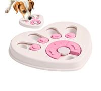 Generisch Dog Slow Feeder Bowl, Anti-Choking Heart Shape Food Dish Maze | Slow Feeding Dog Bowl, For Medium Large Breed, Cat, Kitten, Puppy, Enrichment, Brain Training, Boredom, Travel, Training