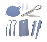 Generisch Dog Tick Remover, Flea Pliers for Pets Set, Lightweight Tool Set for Removing Fleas and Ticks in Dogs, Cats, Puppies and Kittens