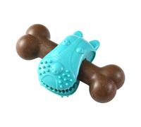 Generisch Dog Toy Chew Toy - Puppy Bone Chew Trainer - Interactive Chew Toy with Slow Feeder for Teeth Cleaning Against Boredom and Biting Pain