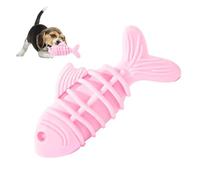 Generisch Dog Toy, Fish-Shaped Dog Chew Snack, Interactive Silicone Chew Toy for Teething Boredom Training, Everyday Life, Home, Indoor, Outdoor, Travel, Garden