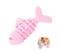 Generisch Dog Toy for Strong Chewers, Fish-Shaped Dog Chew, Interactive Silicone Chew Toy for Pets at Home On the Go in the Garden When Boredom