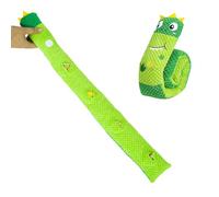 Generisch Dog Toy for Strong Chewers, Squeaky Toy as Teething Aid, Interactive Plush Toy with Food Hiding Place as an Activity Game Against Boredom for Training