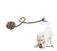Generisch Dog Tug of War Toy with Suction Cup Rope Toy for Dogs Training Yard Home Small Medium Large