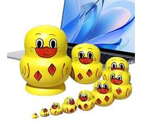 Generisch Dolls for Adults | Traditionally Handpainted | Handmade Wooden Figures Russia - For Fireplace, Display, Bedroom, Children's Room and Holiday Table Decoration