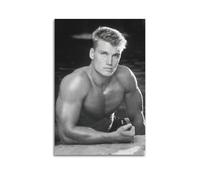 Generisch Dolph Lundgren Movie Star Poster Canvas Wall Art Prints Hanging Photos Creative Decoration Home Arts 24 x 36 inches (60 x 90 cm)