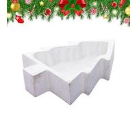 Generisch Dough Bowl Candle, Christmas Tree Serving Plate, Dough Bowls for Candle Making, for Farmhouse, Table, Centrepieces, Snack, Food, Desk, Office, Bedroom, Living Room, Party