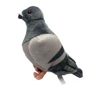 Generisch Dove Shaped Plush Toy Pigeon Plush | Simulation Dove Soft and Cute Ornaments Peace Bird Cute Dove Gift for Kids - 20cm