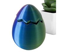 Generisch Dragon Egg Toy, Fillable Holiday Decoration Figure - 3D Toy False Eggs - For Sweets, Easter Basket, Girls, Friends, Family, Home, School, Studio, Desk and