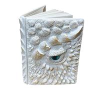 Generisch Dragon Eye Embossed Notebook, 15.5 x 4 x 18.8 cm, 800 g, Resin & Paper, Decorative Crafts, Ideal Birthday Gift, Diary, Sketchbook or Planner