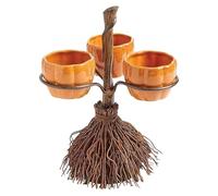 Generisch Drawer Tower Cardboard Halloween Decor, Exquisite Snack Bowl and Pumpkin, Complemented by Unique Divider Ornament for Festive Charm. Desk Mat Children Animals (A, 21x17x17cm)