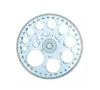 Generisch Drawing Circle Tool - Acrylic Circle Tracer Geometry Measuring Aid Art Design Instrument Precision Drawing Supplies | Circle Template for Creating Precise Circles for School