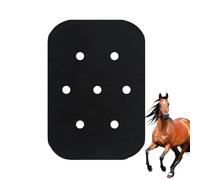 Generisch Dressage Saddle Pads, Riding Cushion, Non-Slip Saddle Pad for Comfortable Saddle Cloth with Breathable Fabric, Riding Pads with Elegant Design, Riding Accessories for Competition