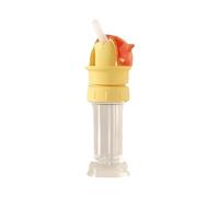 Generisch Drinking bottle sippy attachment, 2-in-1 leak-proof straw attachment, replacement part, drinking spout attachment, for the park, school, nursery, travel, camping, picnic and girls