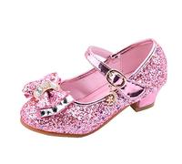 Generisch Drunk Single Baby Princess Baby Shoes for Girls Beads Sandals Girls BowKnot Bathing Shoes Children 21, pink, 10.5 UK Child
