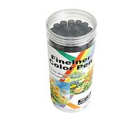 Generisch Dual Tip Marker Pens 24 Colors Water Based Acrylic Marker Pens Set Waterproof Paint Pens Set Coloring Tools for Kids Teens Adults Fabric Wood Canvas Ceramic Metal