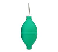 Generisch Dust Blowing Bulb - Ergonomic Air Blower Blue Rocket Squeeze Bulb Style 15 x 5.1 x 5.1 + 60g Light Weight Flexible Silicone Ball - For Camera Lenses and Watch , Green, Siehe