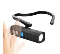 Generisch Ear Clip Head Torch | Ear-Worn Motion Sensor Head Light | Waterproof Bright Outdoor Equipment Torch for Fishing Climbing Cycling Mountaineering