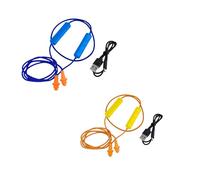 Generisch Ear Protection Earplugs for Work, Bluetooth Wireless In-Ear Headphones with Microphone, 28 dB Noise Reduction, Noise Cancellation, Waterproof Silicone, IPX5 Waterproof, 16 Hours