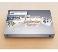 Generisch Earth Organizer Insert - Coloured Game Insert Compatible with Earth Board Game - by Folded Space (FS-Earth)