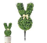 Generisch Easter Artificial Spring Decoration with Plug | Figure Decoration for Outdoor Use for Garden Area Patio Yard Farmhouse Lawn Front Door