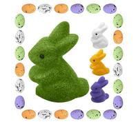 Generisch Easter Bunny, Ative Easter Eggs, 28 x Different Foam Easter Eggs, Spring Festival Stocking Filler, for Bedside Tables, Cupboards, Living Room