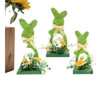 Generisch Easter Bunny Decoration, Durable Festive Decoration Figure, Decorative Rabbit Figures, For Spring Holidays, Family, Friends, Students, Men, Women, Home, Indoor, Office and Study Room