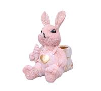 Generisch Easter Bunny Statue, Cute Easter Collectibles, Cute Resin Statue for the Garden, Decoration for Living Room, Study, Children's Room, Bedside Table, Books