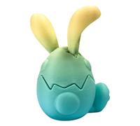 Generisch Easter Figures, 3D Printed Eggs, Rabbit Decoration, Festival Toy, Portable Rabbit Eggs, Easter Basket Fabrics for Friends, Family, Girls