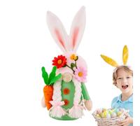Generisch Easter Gnome Plush | Cute Colourful Easter Decoration for the Holidays - Spring Bunny Gnome Cuddly Toys | For Desk Step Tray Living Room Fireplace