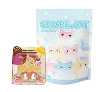 Generisch Educational Toy for Stacking Animals, Stacking Blocks for Children, Clear Cat Cube Ornaments, Cute Design Block Stacking Toy, High Collectable Value for Books