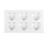 Generisch Effortlessly Create Perfect Heart-Shaped Treats: These Heart Silicone Fondant Moulds Are Made of Silicone Material That is Tear-Resistant and Not Easy to Deform. They Have Smooth Surfaces