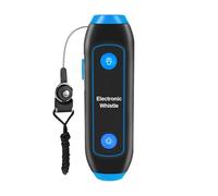 Generisch Electronic Whistle, 14 x 4.1 x 3 cm, 99 g, 120-150 dB, 9 V Battery with SOS Light, Torch, Referee Trainer, Football, Sports Gift