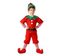 Generisch Elegant Children's Costume for Stage Performances Festive Occasions in Elegant Court Style (Red, 3-4 Years)