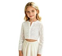 Generisch Elegant Children's Dingdong Courtly Costume for Imaginative Adventures, Timeless Design, Cosplay Gown with Traditional Cut, Festive Appearance (White, 13-14 Years)