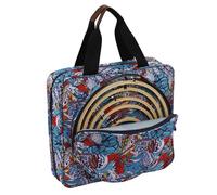 Generisch Embroidery Supply Carrier - Compact Needle Work Quilt Organiser Bag | Zipper Fabric Container with Sturdy Structure for Hobby Materials, Handmade Crafts, Sewing Accessories