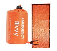 Generisch Emergency Sleeping Bag, Survival Sleeping Bag, Waterproof Floor Mat, High-Quality Cold Protection, Integrated Rescue Whistle and Compression Bag for Mountaineering at High Height