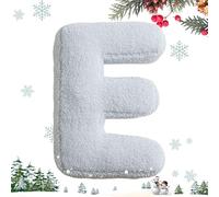 Generisch English Letter Cushion - Letter Print Cushion, Modern Text Decor, Square Cushion Cover, Stylish Design with Comfortable Texture for Seating Rooms for Home Sessions and Reading Corners