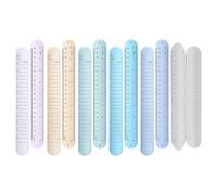 Generisch Erasable Silicone Wristband - 9.37 Inch Waterproof Memo Slap Wristband, Reusable Note Bracelet, Strap with Writing Surfaces, Band for Hospital Workers, Students, L