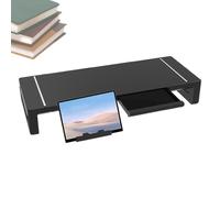 Generisch Ergonomic Desk - Screen Elevator, Built-in Stationery Tray, Level Space Saver, Television Base Mount, Apartment Bedroom, Modern Design