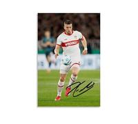 Generisch Ermedin Demirovic Poster Famous Football Player Canvas Wall Art Prints Hanging Photos Creative Decoration Home Arts 16 x 24 Inches (40 x 60 cm)