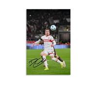 Generisch Ermedin Demirovic Poster Famous Football Stars Wall Painting Canvas Living Room Bedroom Decoration Artwork 16 x 24 Inches (40 x 60 cm)