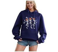 Generisch Es ist Alles nur Sweatshirt Halloween Hoodie Hagedorn Clothing, navy, XXL
