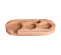 Generisch Espresso Coffee Station, Coffee Sampling Station - Coffee Machine Base | Wooden Coffee Boiler Station, Non-Slip Mat Holder