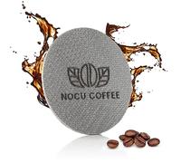 Generisch Espresso Puck Screen for Lelit and Ascaso - 57 mm Portafilter, Food-Grade Stainless Steel Coffee Filter, Reusable, Round with 1.7 mm Thickness