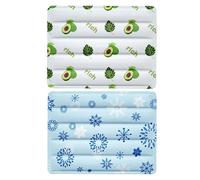 Generisch Estera de enfriamiento para Perros - Almohadilla de enfriamiento para dormir de tamaño universal de 11.81 x 15.75 pulgadas | Cojín Suave y reutilizable de 300 g, Tela lavable, del calor en
