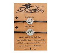 Generisch Europe and the United States Personality Halloween Stainless Steel Couple Friends and Sisters Bracelets Bracelet for Women Rose, one size, Stainless Steel, No Gemstone