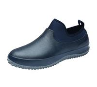 Generisch Eva Water Shoes Women's Dining Room Washing Low Top Non-Slip Work Shoes Kitchen Shoes, blue, 10 UK