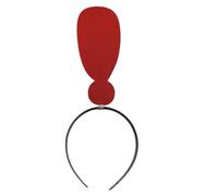 Generisch Exclamation Mark for Brand, Costume Headgear, Funny Exclamations Brand Arrowhead Hair Band, Novelty Hair Accessories, Elastic Head Bopper Hoop Decoration for Sports Party