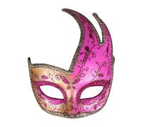 Generisch Exclusive high-end masquerade for festive galas, elegant balls, formal events, unique design as an eye-catching eye-catcher for any evening wear (one size)